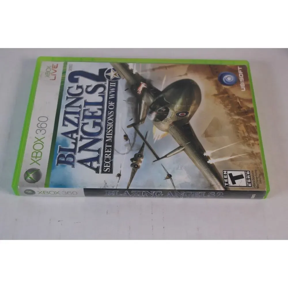 Blazing Angels 2: Secret Missions of WWII (Microsoft Xbox 360, 2007) Complete